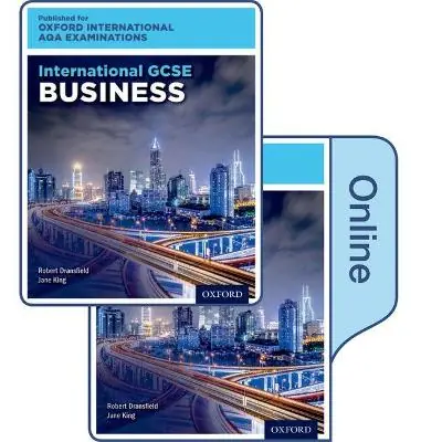 Free Shipping International GCSE Business for Oxford International AQA Examinations: Print & Online Textbook Pack