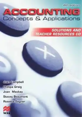 Latest Accounting Concepts and Applications: Solutions and Teacher Resources