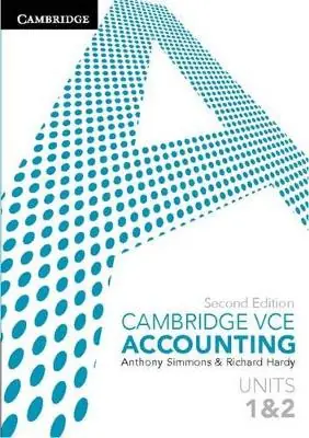 Fast Shipping Cambridge VCE Accounting Units 1 and 2