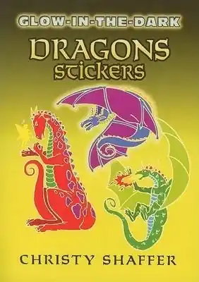 Glow-In-The-Dark Dragons Stickers Buy Direct