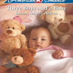 Cheap Three Boys and a Baby (Mills & Boon Love Inspired): First edition