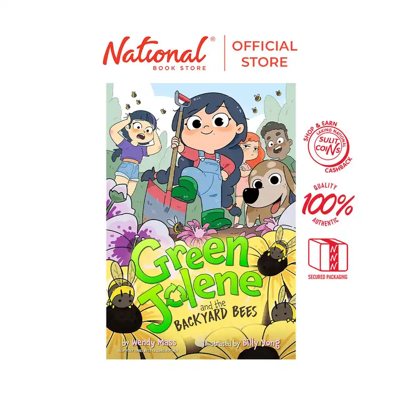 PRE-ORDER-Green Jolene AND The Backyard Bees by Wendy Mass-Trade Paperback TIME-Limited