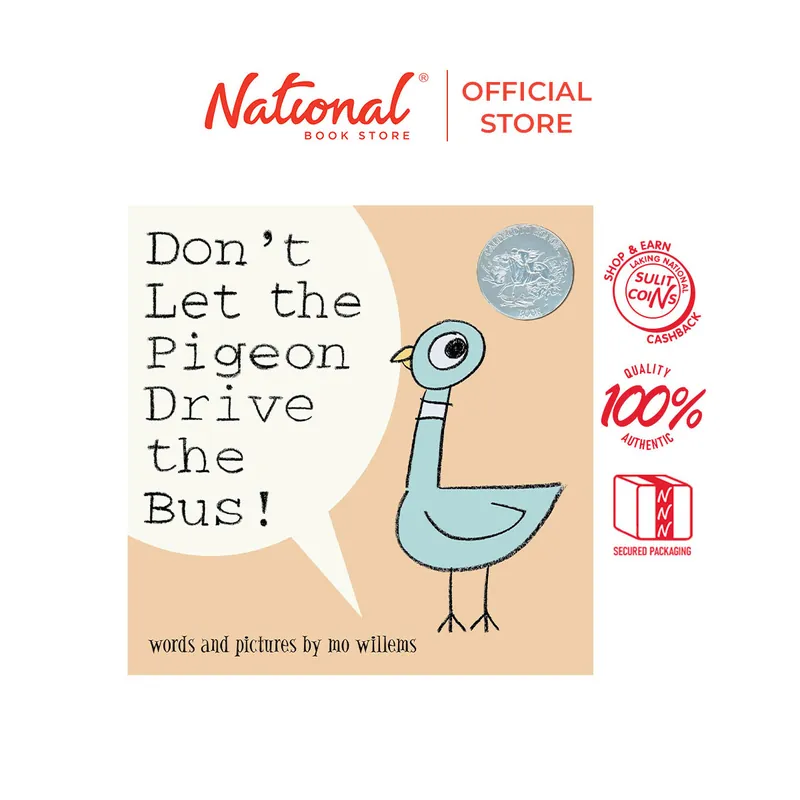 Authentic -SPECIAL ORDER- Don'T Let The Pigeon Drive The Bus! by Mo Willems - Board Book