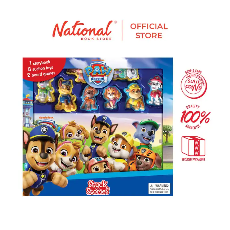 Latest Nickelodeon Paw Patrol Stuck On Stories 2025 Board Book - General Hobbies