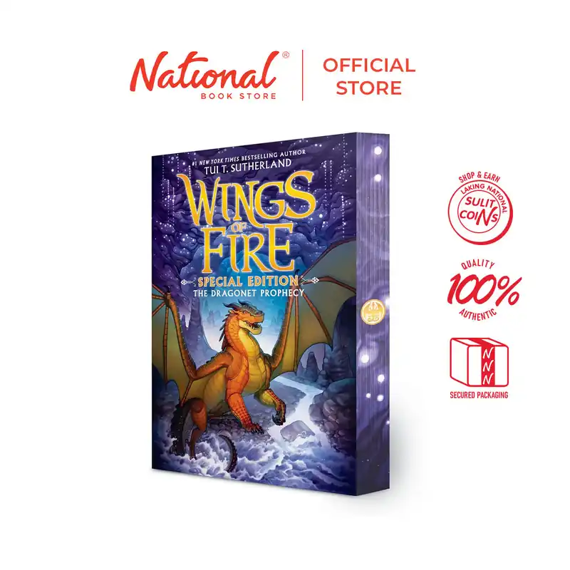 Grab Now Wings Of Fire Book 01: The Dragonet Prophecy: Special Edition by Tui T. Sutherland Trade Paperback -