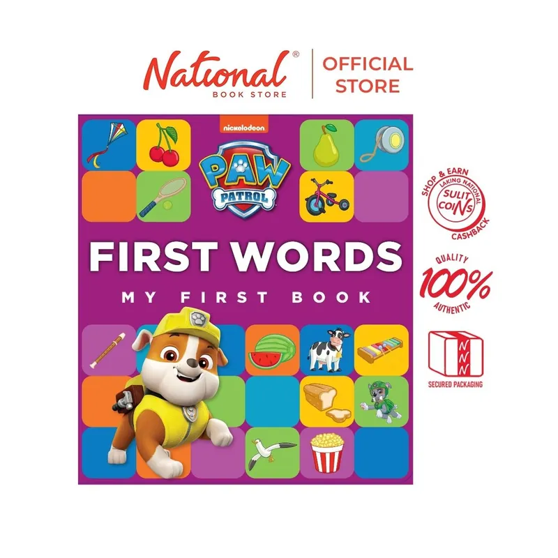 Buy Online Paw Patrol: Early Learning First Words Tab by Sergio Szwarcberg - Board Book - Word Books