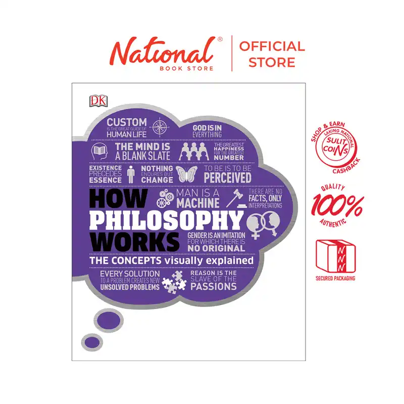 Sulit Reads 499 - How Philosophy Works: The Concepts Visually Explained by Dk - Hardcover Express Delivery