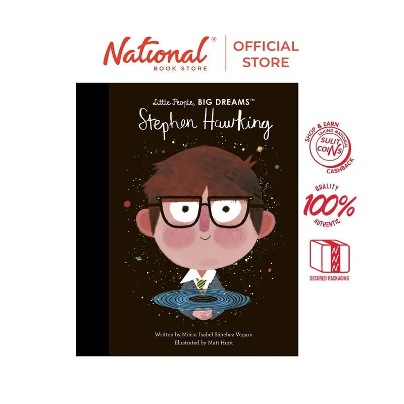 Final Sale Little People, Big Dreams Stephen Hawking by Maria Isabel Sanchez Vegara - Children's Books