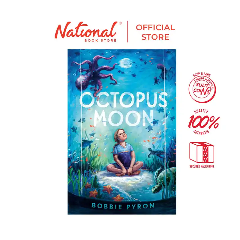 Octopus Moon by Bobbie Pyron Hardcover - Children's Literature & Fiction Seasonal Sale