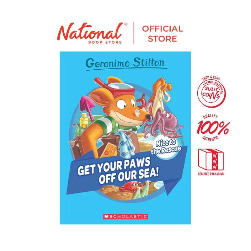 Mega Sale Geronimo Stilton Mice To The Rescue 4: Get Your Paws Off Our Sea! - Trade Paperback - Books for Kids