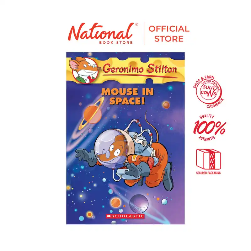 Geronimo Stilton 52: Mouse In Space - Trade Paperback - Action & Adventure Clearance