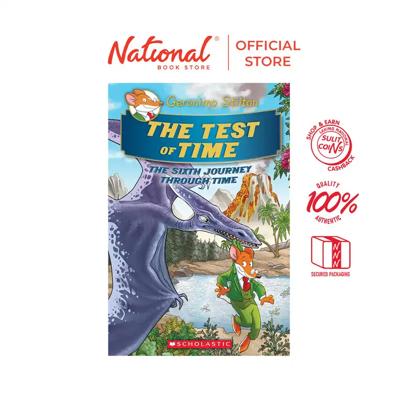 Geronimo Stilton Journey Through Time 6: The Test of Time - Hardcover - Action & Adventure Discount
