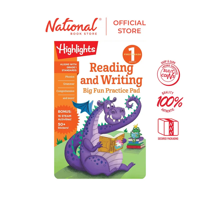 Express Delivery First Grade Reading And Writing Big Fun Practice Pad - Trade Paperback - Writing Workbooks