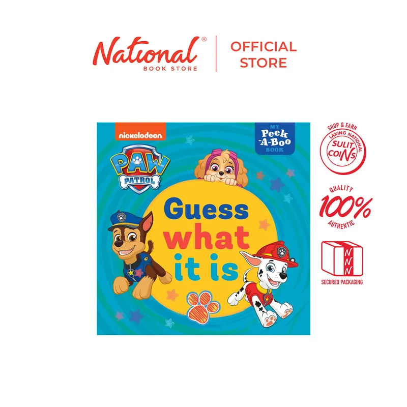 Paw Patrol Guess What It Is: Peek A Boo by Sergio Szwarcberg - Board Book - Preschool Books Secure Checkout