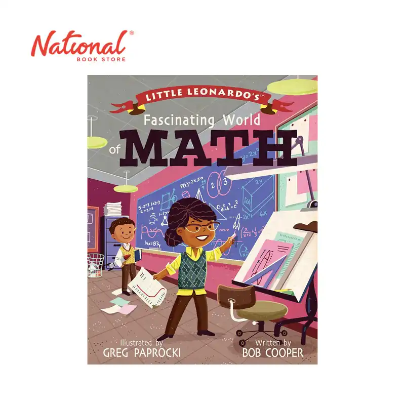 Popular Little Leonardo's Fascinating World of Math by Bob Cooper - Hardcover - Preschool Books