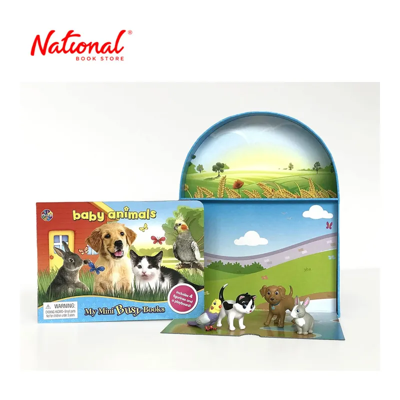 Baby Animals Mini Busy Book Board Book - Hobbies for Kids Discount