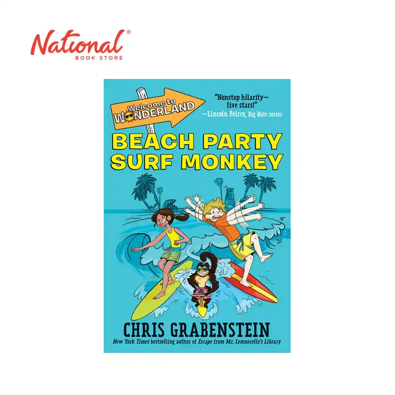 Welcome To Wonderland 2: Beach Party Surf Monkey by Chris Grabenstein - Children's Fiction Hot Picks