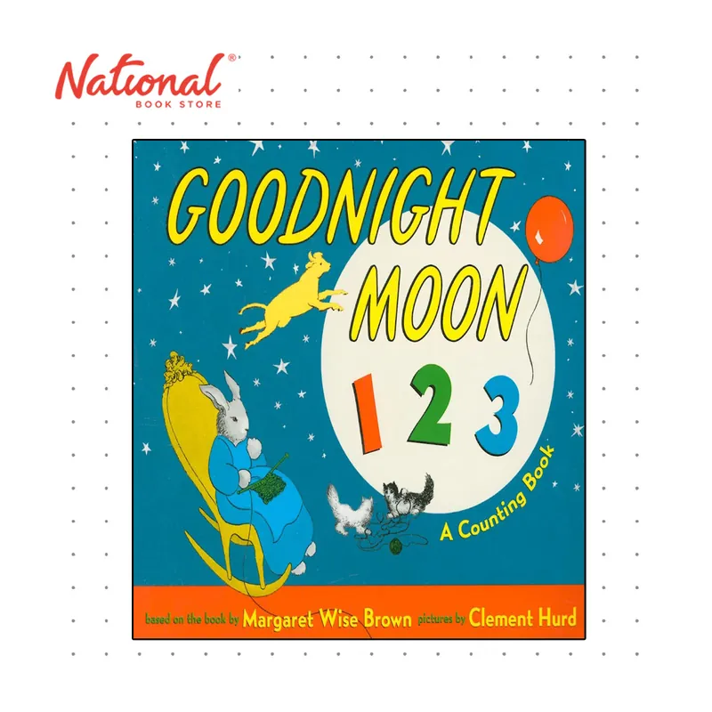 Goodnight Moon 123 A Counting By Margaret Wise Brown - Board Book - Preschool Books Reduced Price