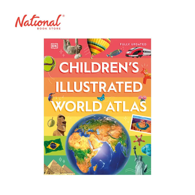 -PRE-ORDER- Children's Illustrated World Atlas by DK - Hardcover - Children's Reference Original