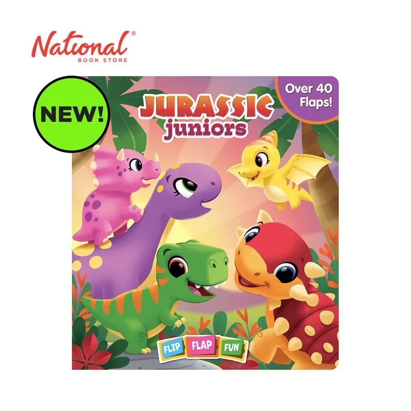 Jurassics Juniors Flip Flap Fun Book - Trade Paperback Professional Grade