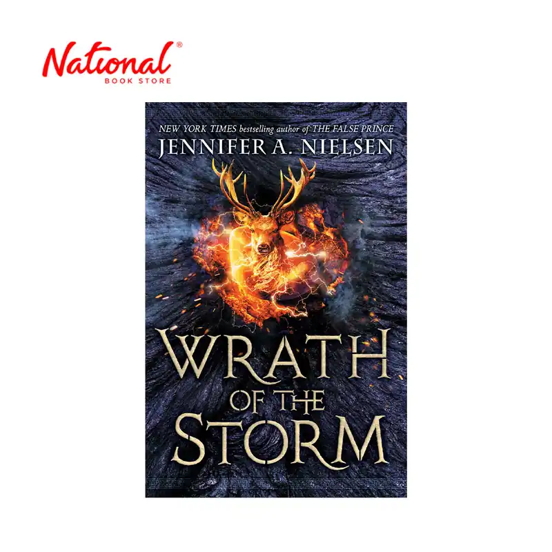 Mark Of The Thief Book 3: Wrath Of The Storm by Jennifer A. Nielsen - Hardcover - Children's Fiction Warranty Included