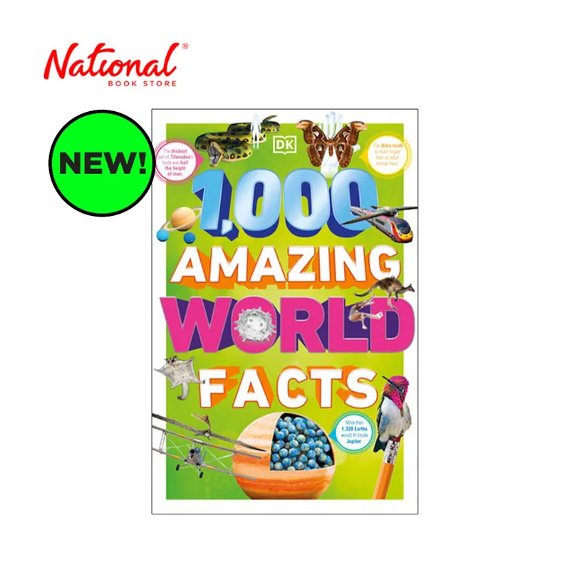 Trending 1,000 Amazing World Facts By DK - Trade Paperback - Children's - Reference