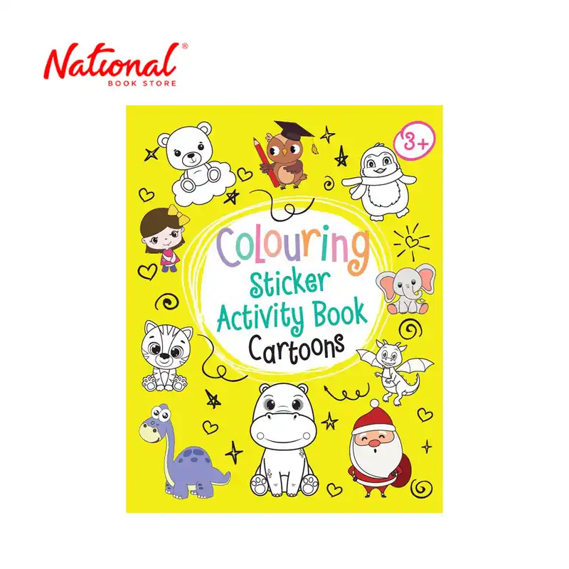One Day Deal Colouring Sticker Activity Book - Trade Paperback - Activity Books for Kids