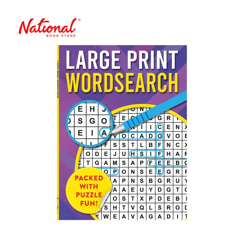 Limited Time Large Print Wordsearch 4 - Trade Paperback - Books for Kids