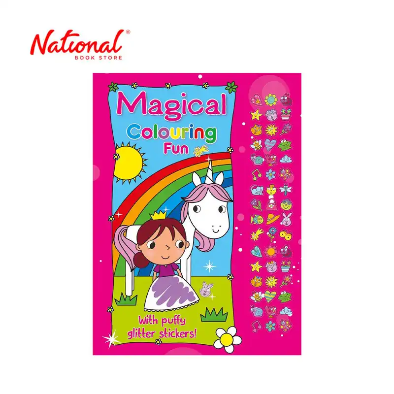Limited Time Puffy Stickers: Magical Colouring Fun - Trade Paperback - Activity Books for Kids