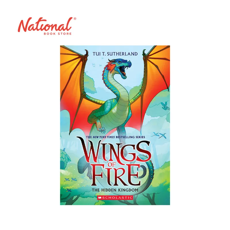 Wings of Fire Book: The Hidden Kingdom By Tui T. Sutherland - Trade Paperback - Children's Books Genuine