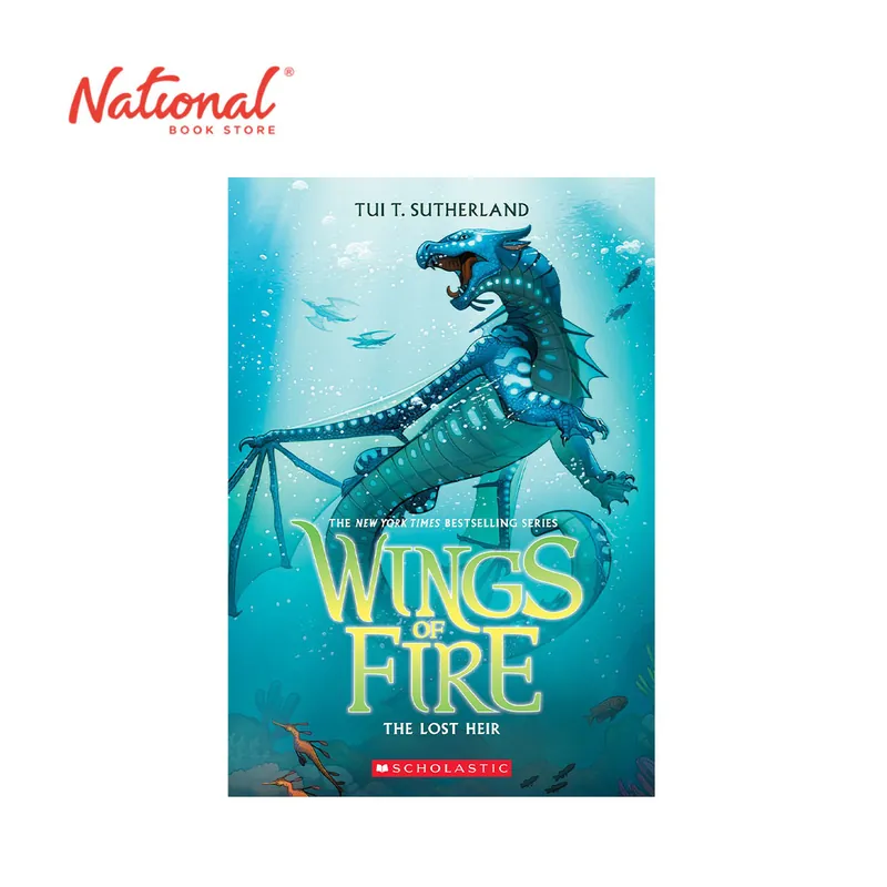 Wings of Fire Book 2 The Lost Heir By Tui T. Sutherland - Trade Paperback - Children's Books Price Cut