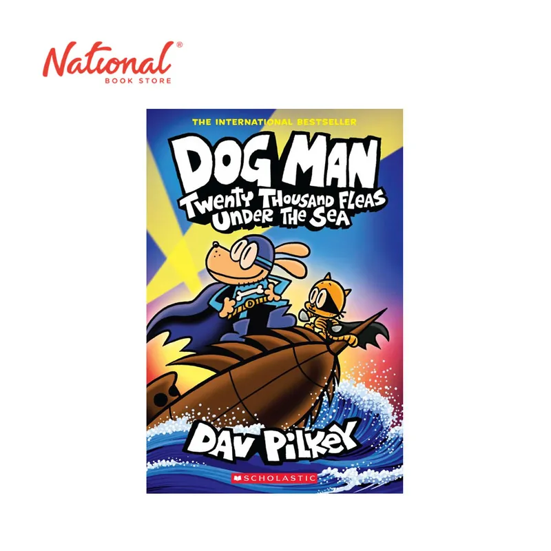 Factory Price Dog Man 11: 20 Thousand Fleas Under The Sea By Dav Pilkey - Trade Paperback - Children's Comics