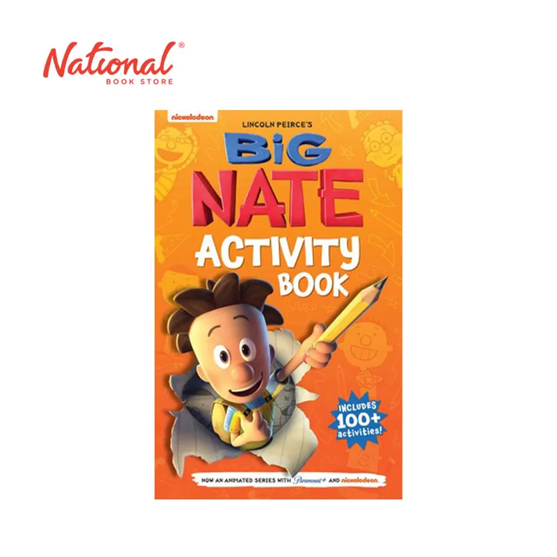 Genuine Big Nate Activity Book By Lincoln Peirce - Trade Paperback - Activity Books for Kid