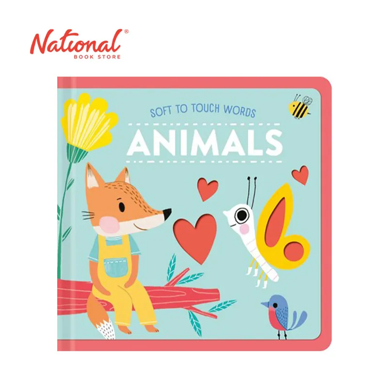 Soft To Touch Words Animals - Board Book - Books for Kids Save Now