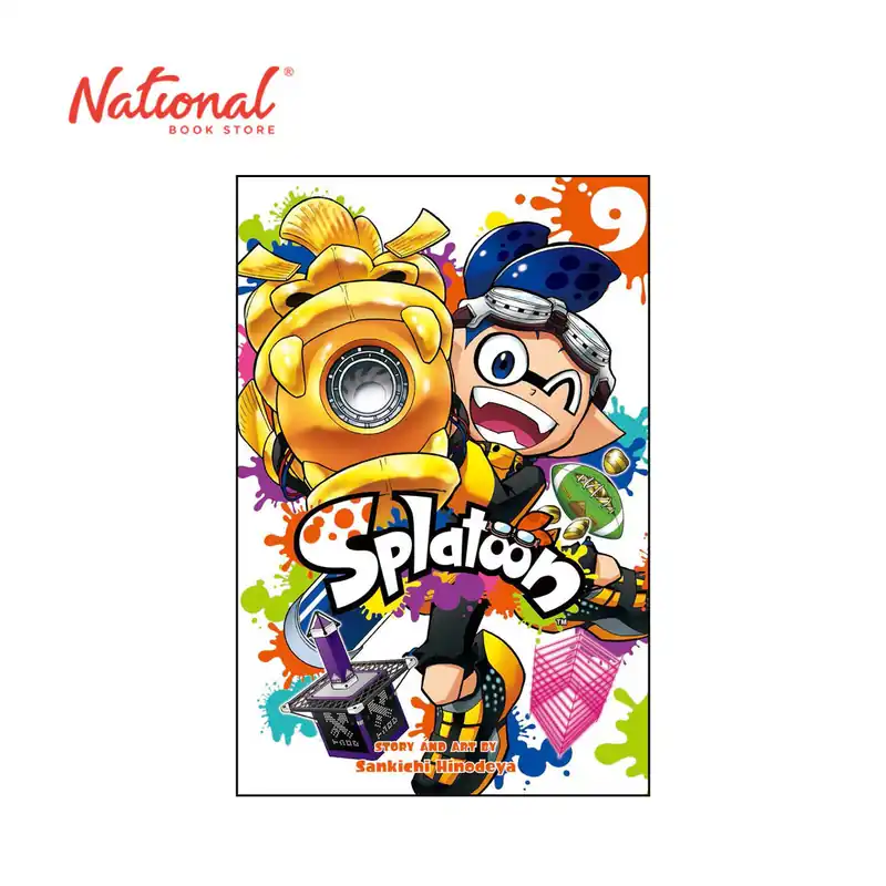 Next Day Delivery Splatoon 9 by Sankichi Hinodeya - Trade Paperback - Book for Kids - Manga
