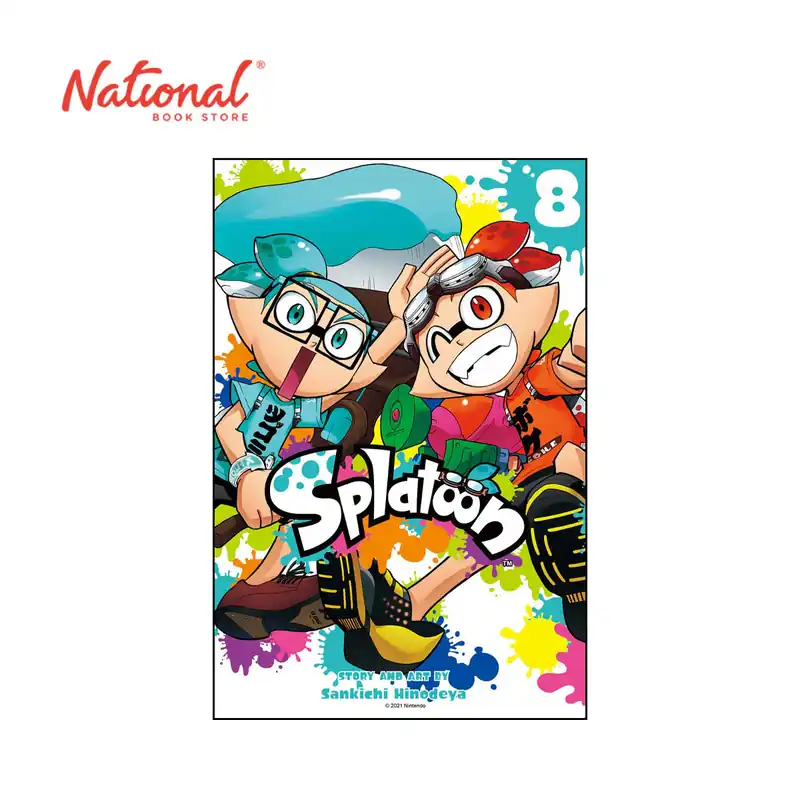 Splatoon 8 by Sankichi Hinodeya - Trade Paperback - Book for Kids - Manga Last Chance