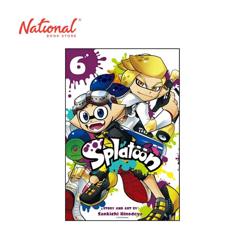 Splatoon 6 by Sankichi Hinodeya - Trade Paperback - Book for Kids - Manga Special Discount