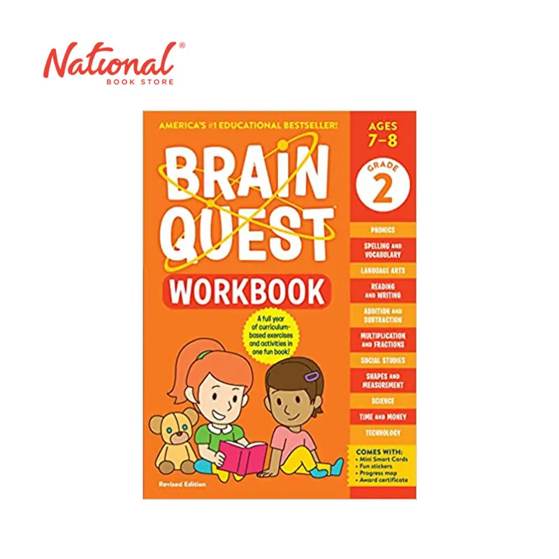 Warranty Included Brain Quest Workbook: 2nd Grade Revised Edition - Trade Paperback - Activity Books for Kids