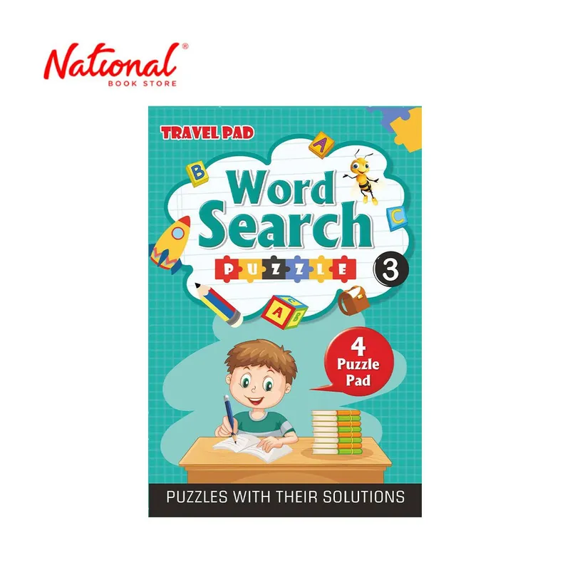 Free Returns Travel Pad Word Search 3 Box Set - Trade Paperback - Books for Kids