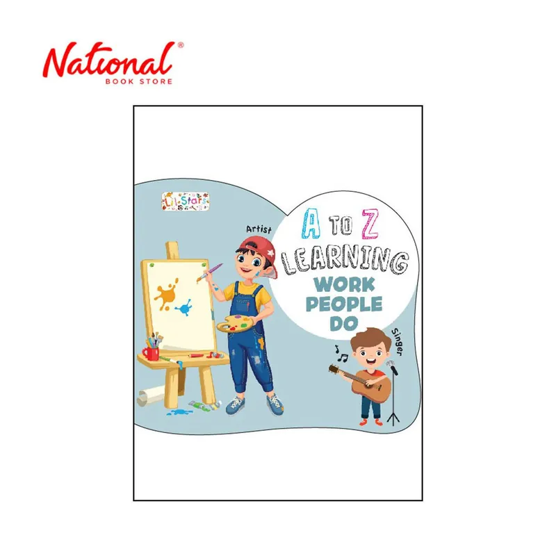 A to Z Learning: Work People Do - Board Book for Kids Warranty Included