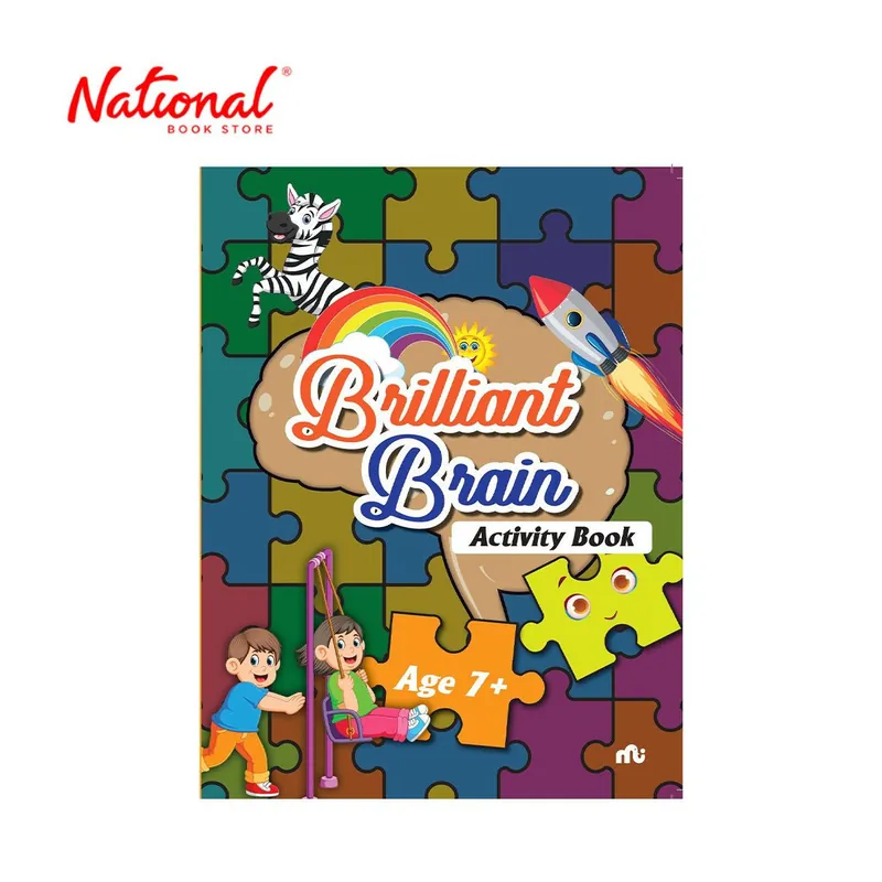 Brilliant Brain Activities Book Age 7+ - Trade Paperback - Workbooks for Kids Fast Shipping