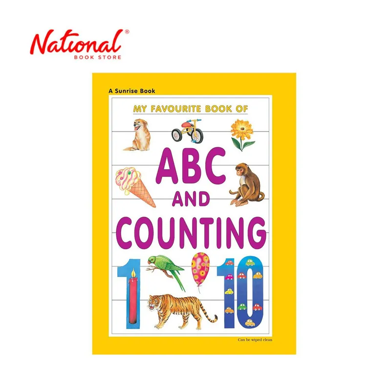 Direct From Manufacturer My Favourite Book of ABC And Counting - Trade Paperback - Books for Kids