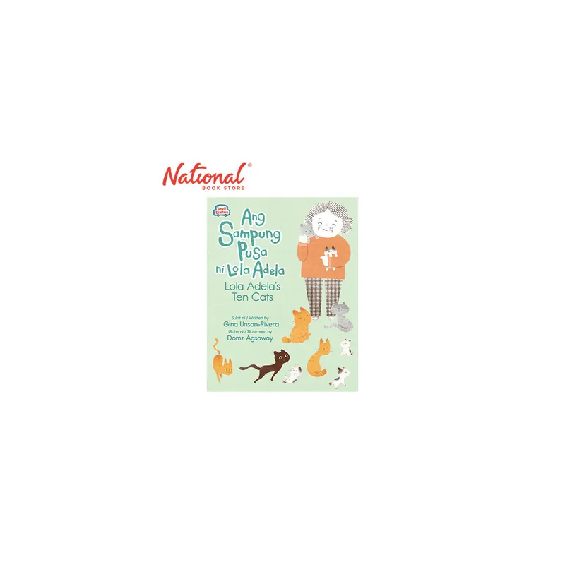 Popular Ang Sampung Pusa Ni Lola Adela: Lola Adela's Ten Cats by Gina Unson Rivera - Trade Paperback