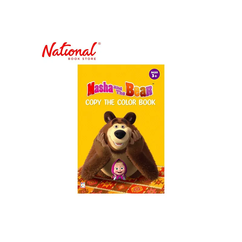 Factory Price Masha and Bear Copy Color Book - Trade Paperback - Coloring Books for Kids