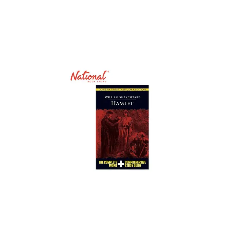 Limited Offer Hamlet Thrift Study Edition by William Shakespeare - Trade Paperback - Classics