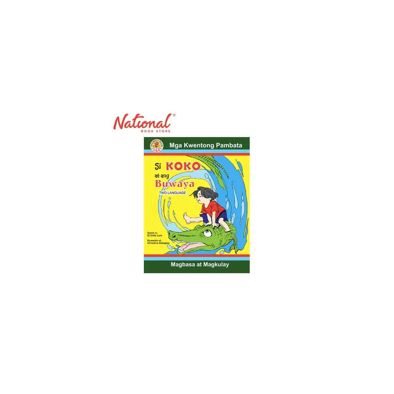 Low Price Mga Kwentong Pambata: Si Kiko At Ang Buwaya (Two Language) ni Christine Balagtas - Trade Paperback