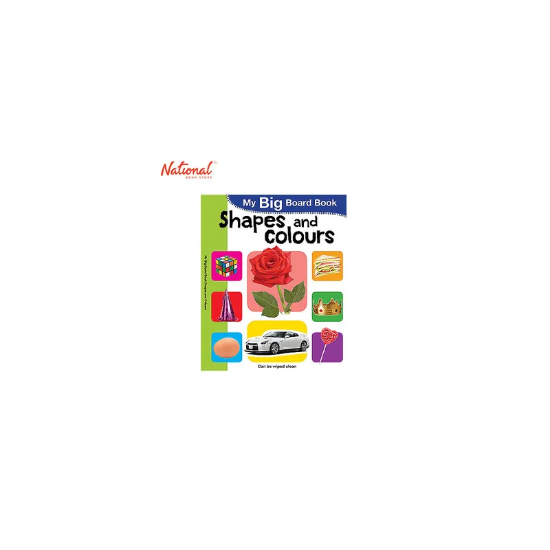 Buy Direct My Big Board Book Shapes & Colours Board Book by Academic India Publishers