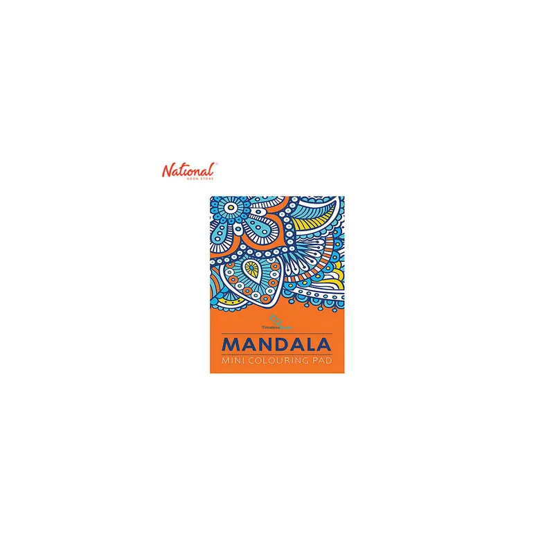 Flash Sale Mandala - Mini Adult Colouring Pad Trade Paperback by Pegasus