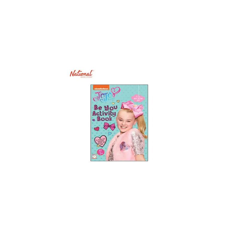 Brand New Jojo Siwa - Be You Activity Book Ages 3+ Trade Paperback