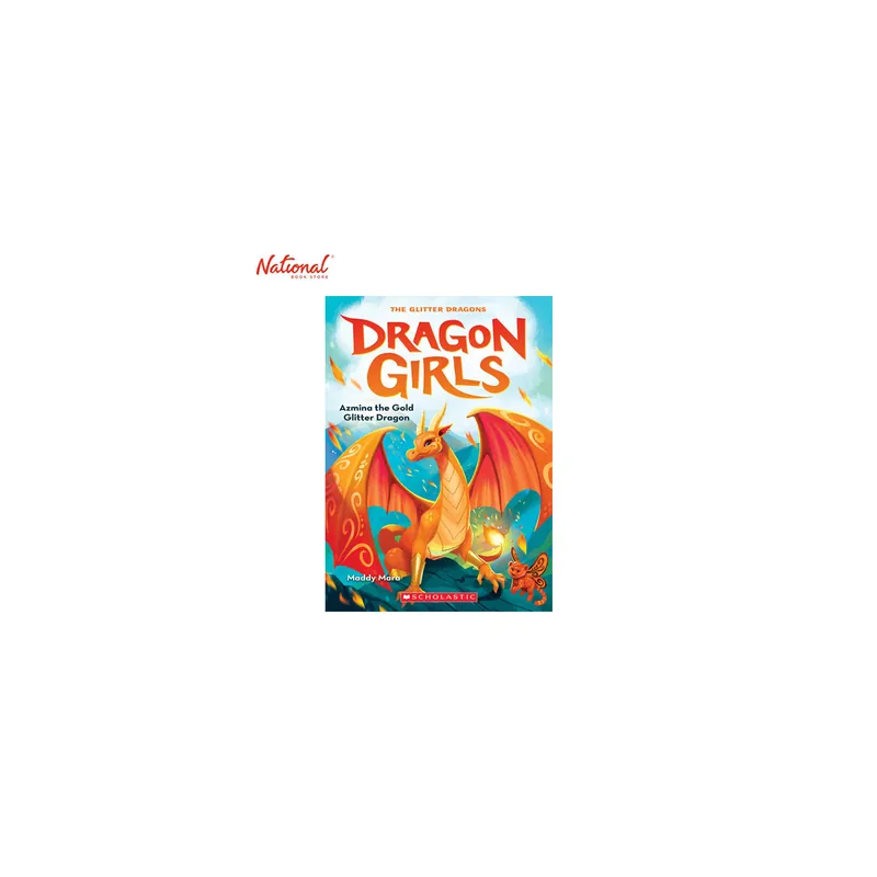 Azmina the Gold Glitter Dragon Trade Paperback by Maddy Mara Dragon Girls Book 1 Best Price